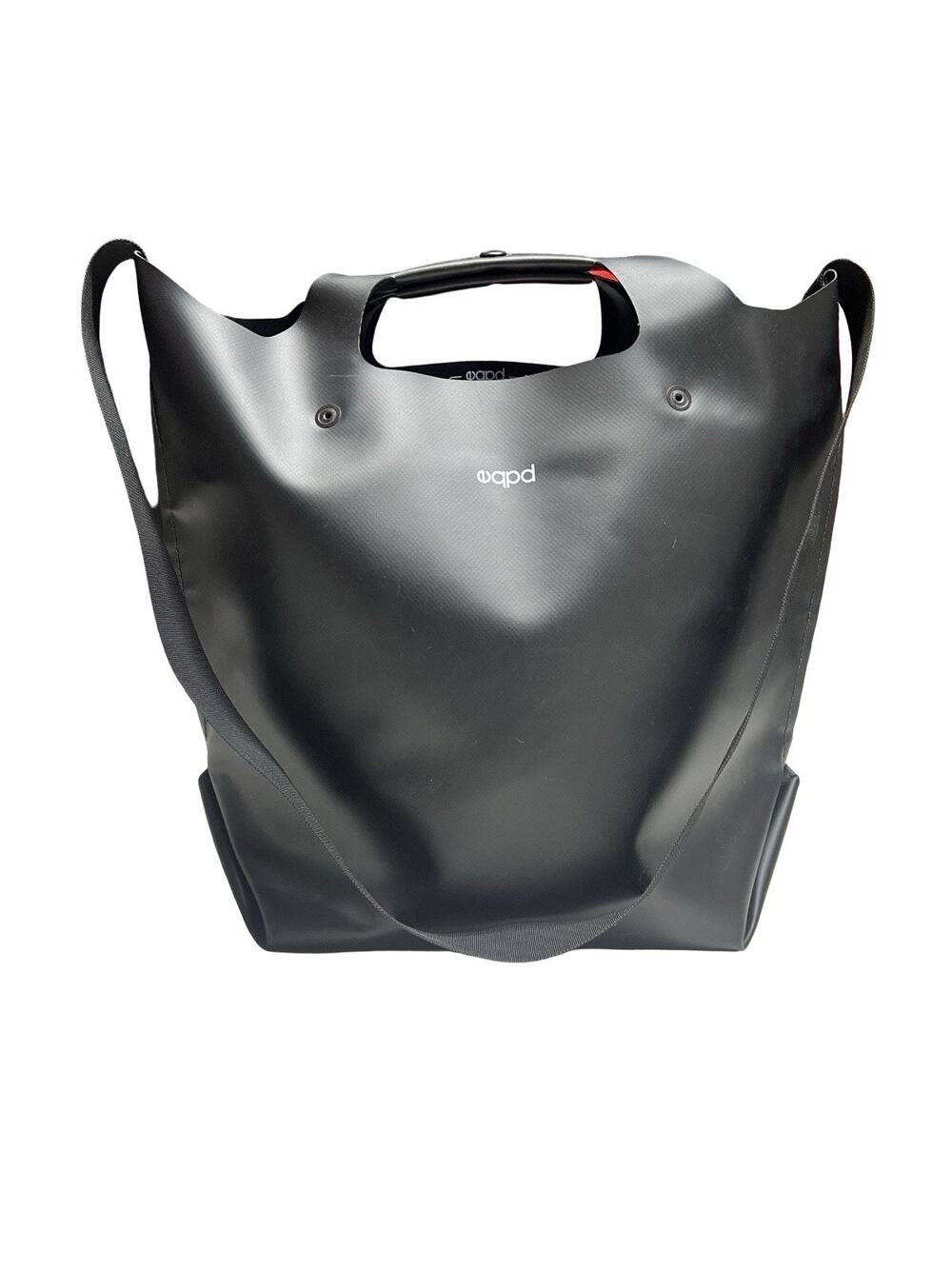EQPD Gear LastBag Black Vinyl Waterproof Tote Shoulder Bag Made in USA